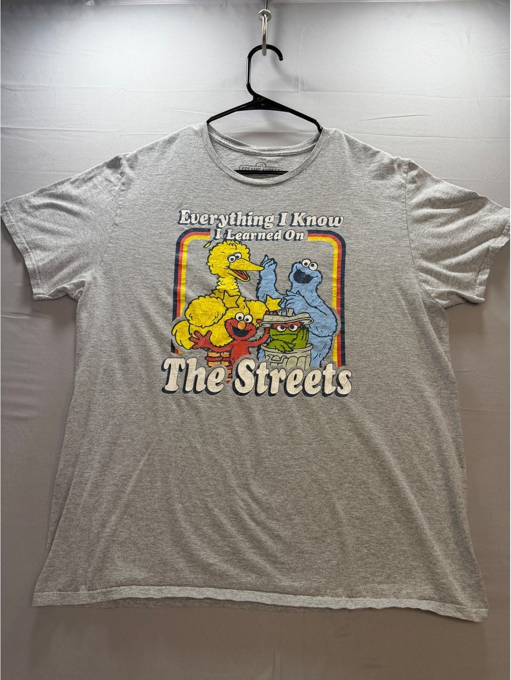 Sesame Street Everything I Know I Learned On The Streets Graphic T-Shirt
